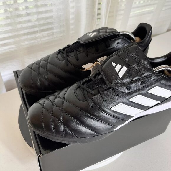 Adidas Copa Gloro TF Turf‎ Soccer Cleats Shoes Black Men's Size 12 Black / White - Picture 2 of 8